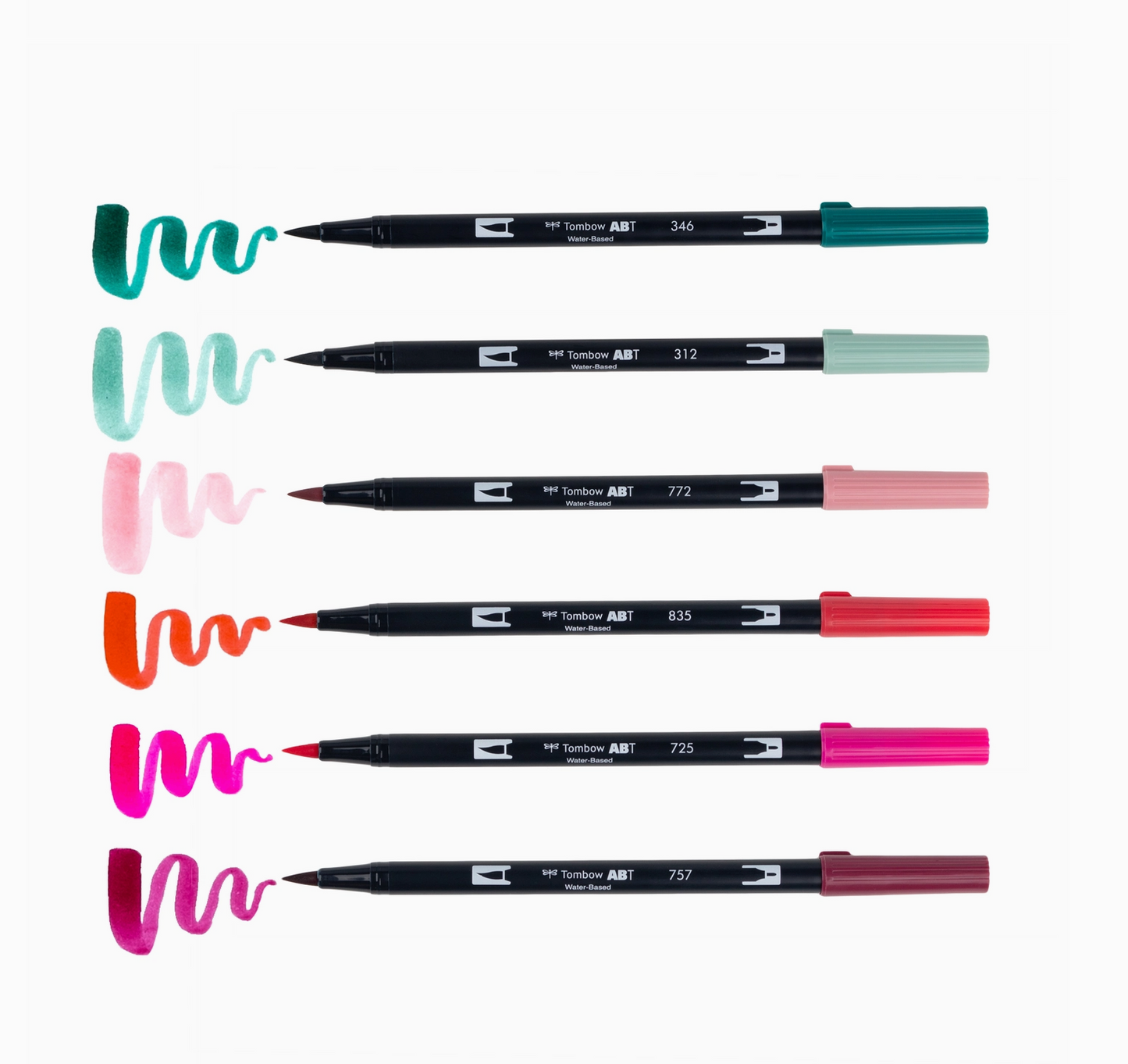Very Berry – Dual Brush Pen 6-Pack