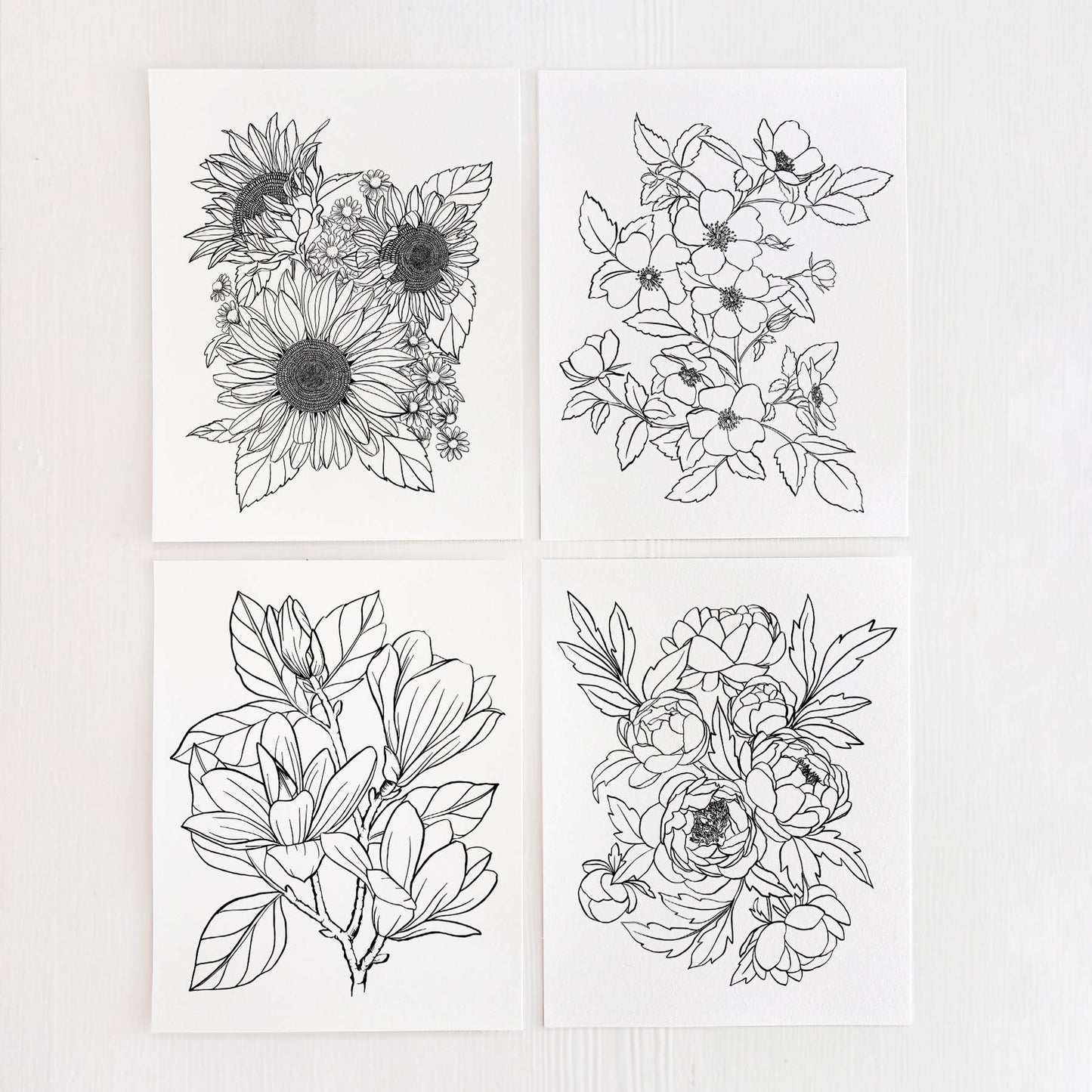 Garden Watercolor DIY Art Kit