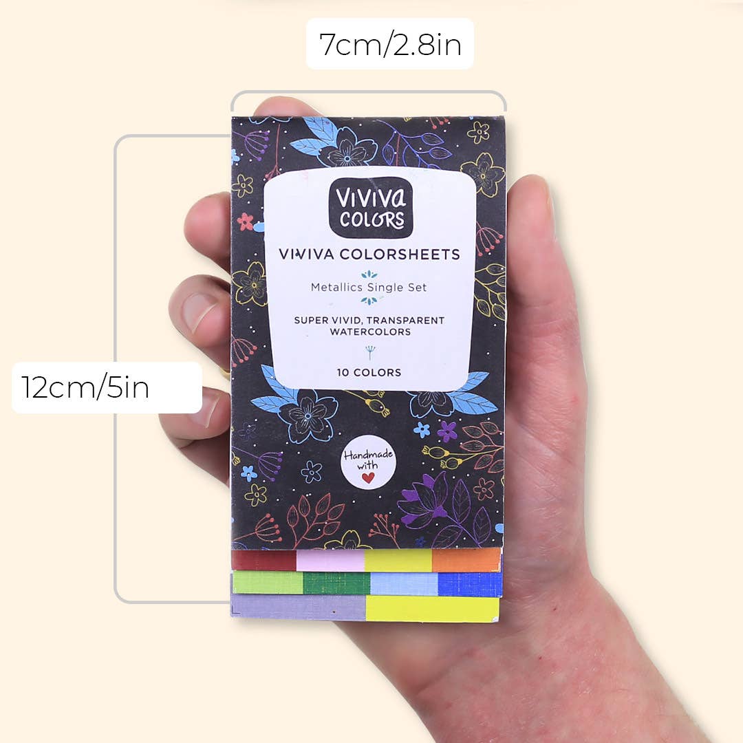 Viviva Transparent Metallics Colorsheets