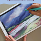Digital Landscape Painting on the iPad