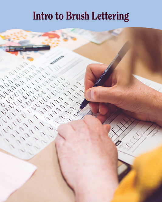 Intro to Brush Lettering