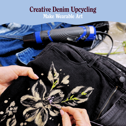 Creative Denim Upcycling: Make Wearable Art