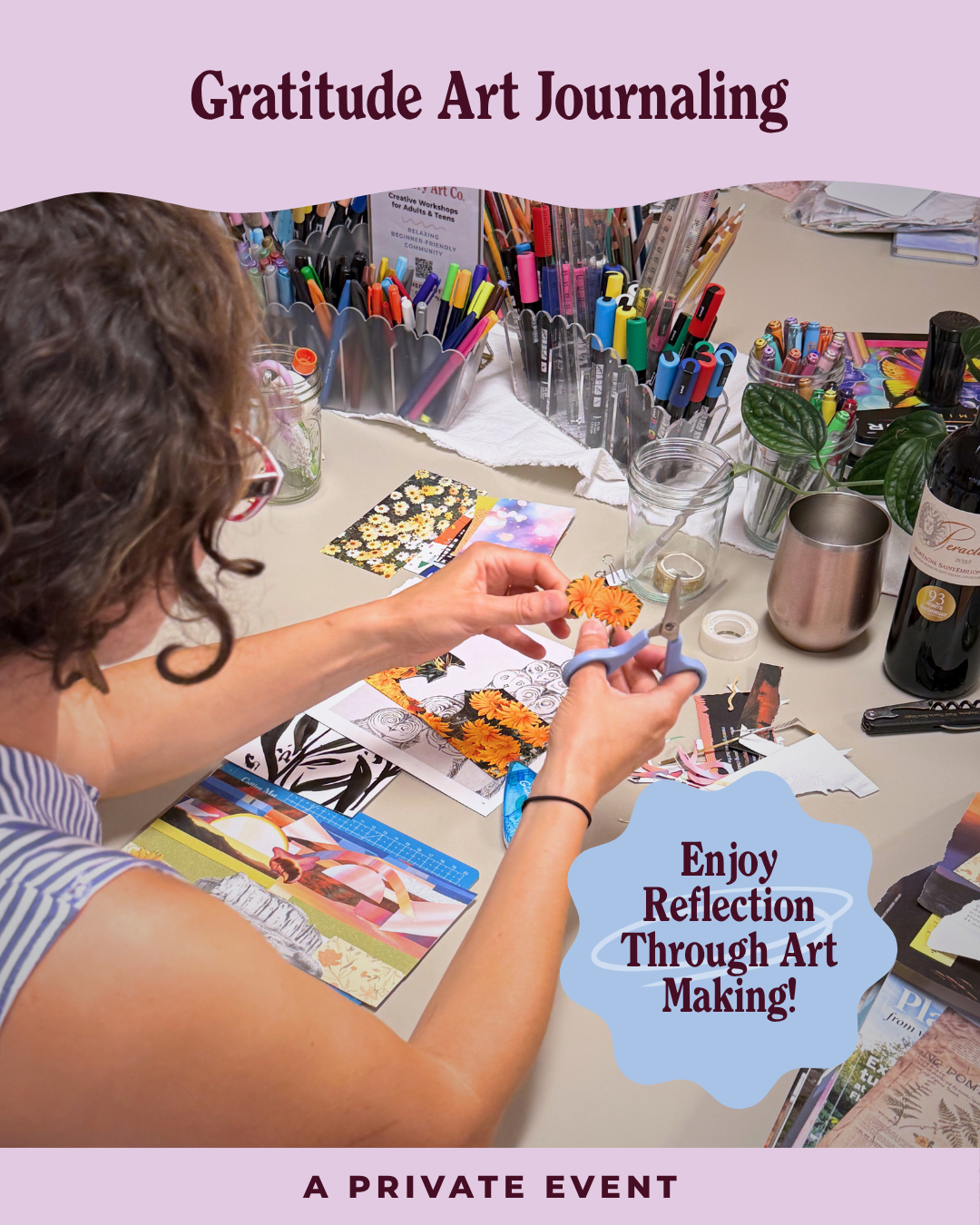 JLLV Private Event: Gratitude Art Journaling