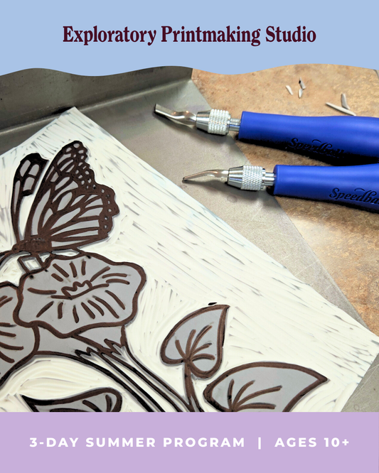 Exploratory Printmaking Studio (Summer Program for Ages 10+)