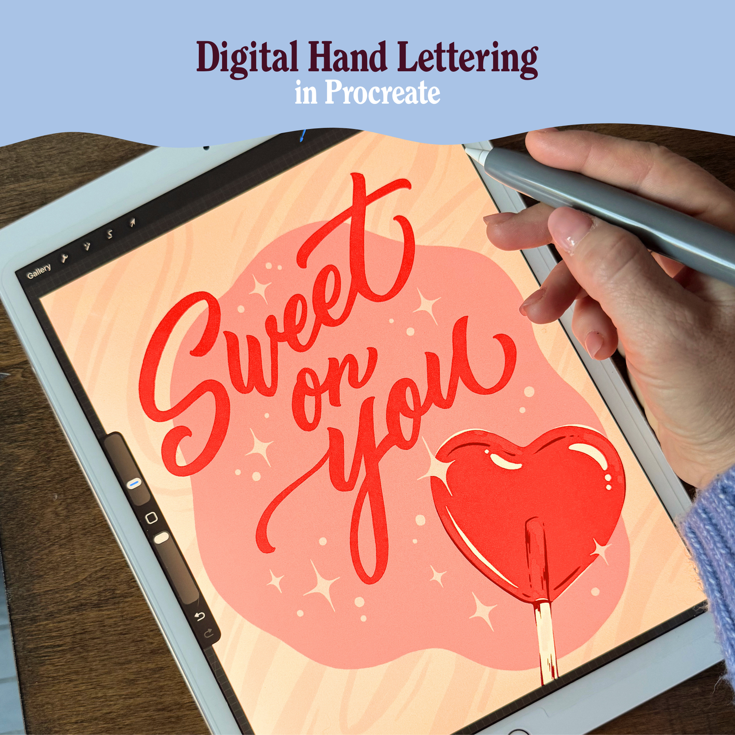 Digital Hand Lettering in Procreate
