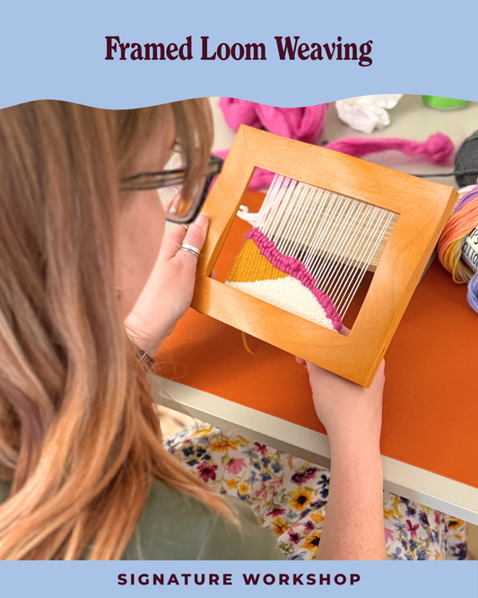 Framed Loom Weaving for Beginners
