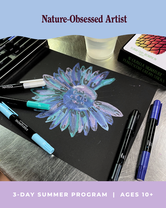 Nature-Obsessed Artist (Summer Program for Ages 10+)