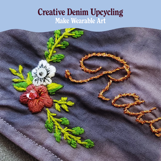 Creative Denim Upcycling: Make Wearable Art