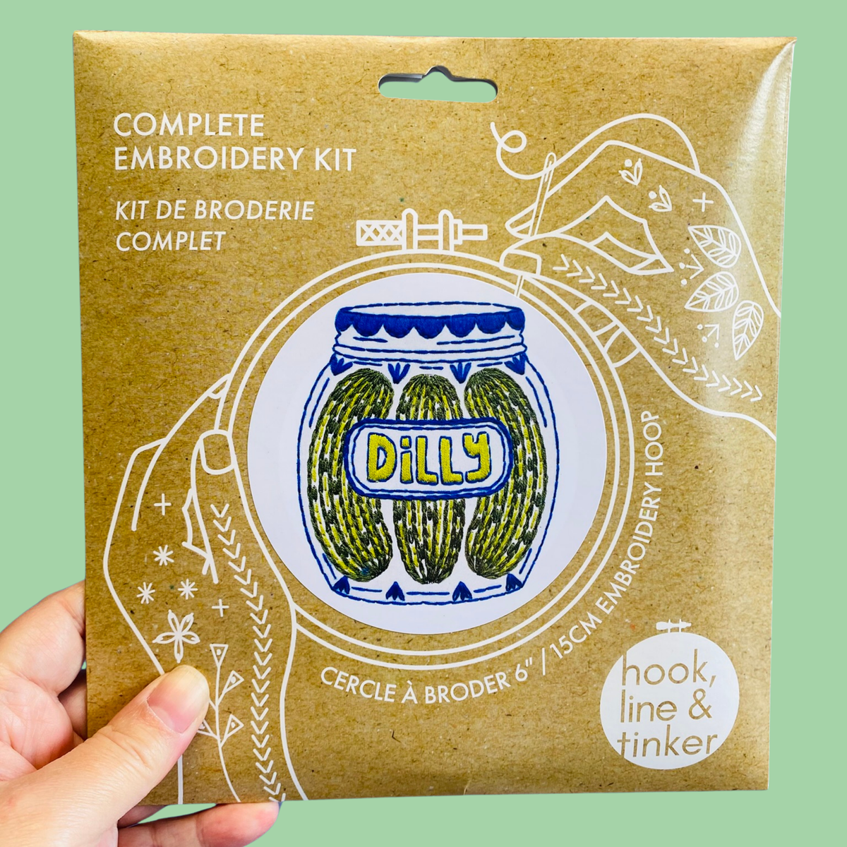 Pickles DIY Embroidery Kit