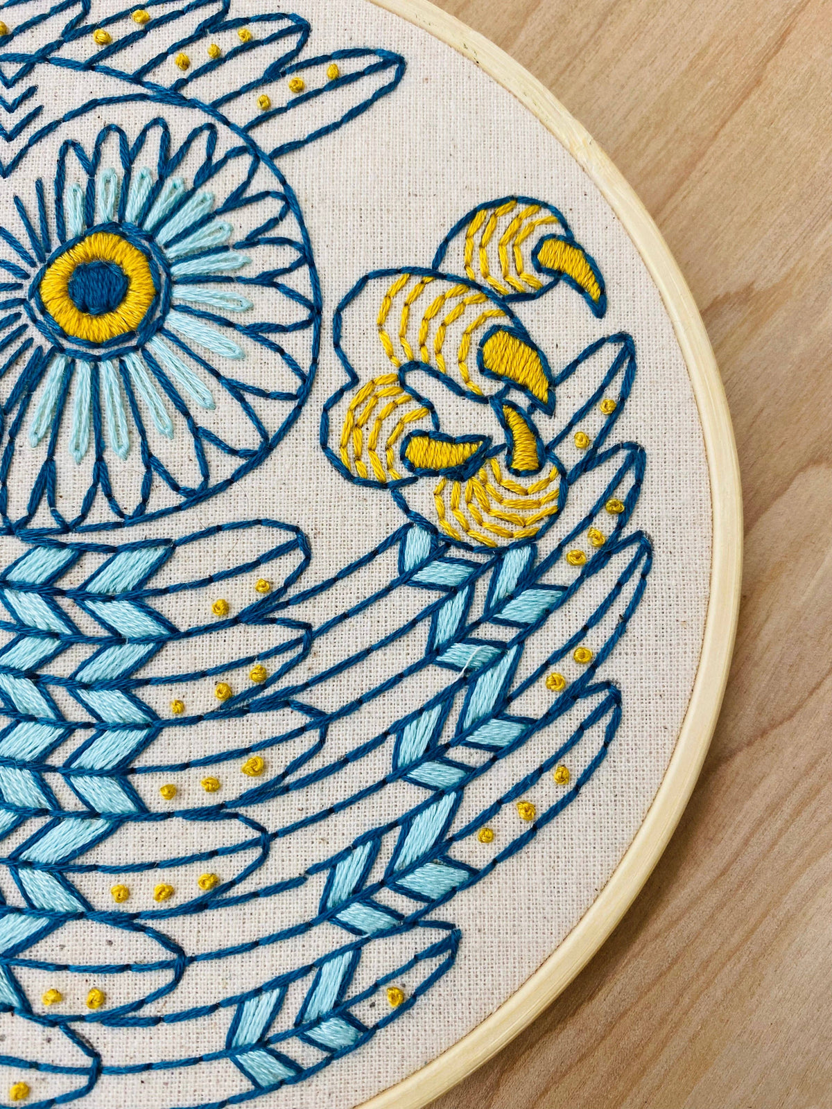 Saw-Whet Owl DIY Embroidery Kit