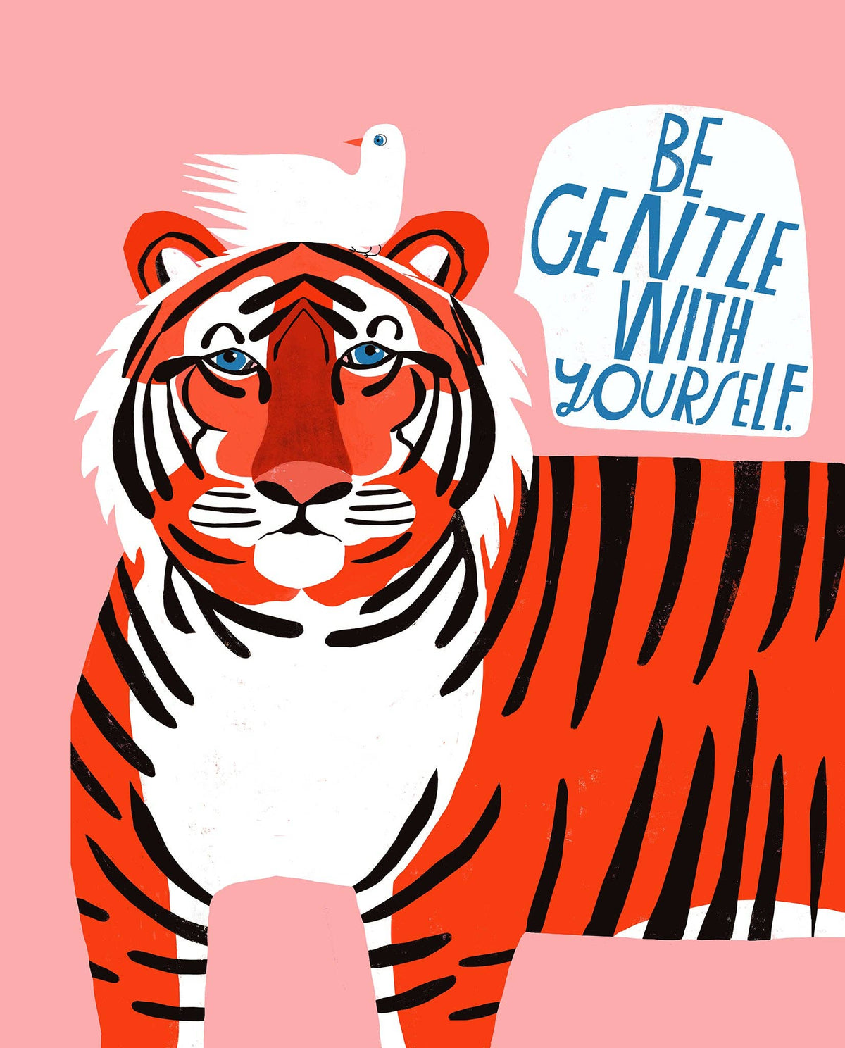 Art Print - Be Gentle With Yourself
