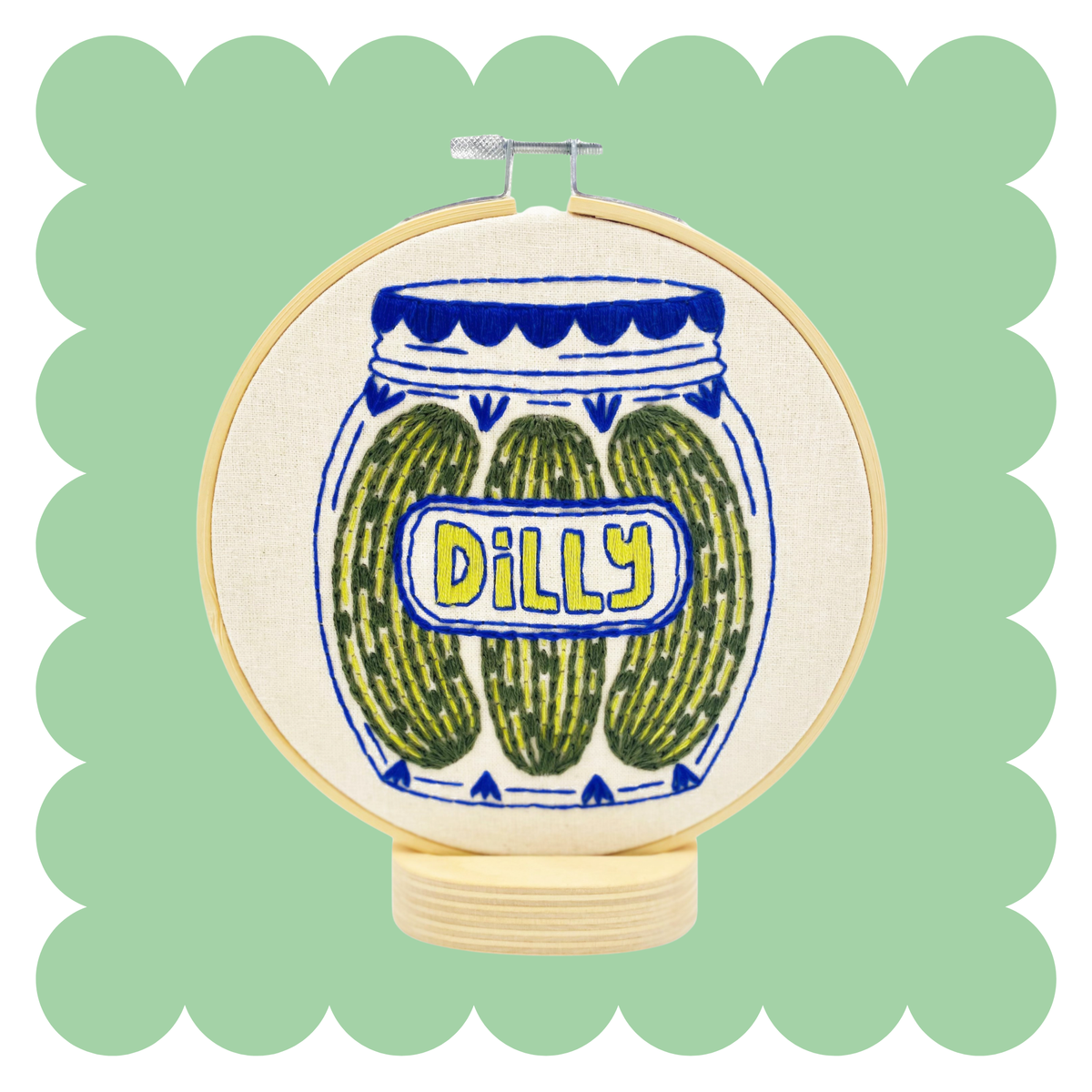 Pickles DIY Embroidery Kit