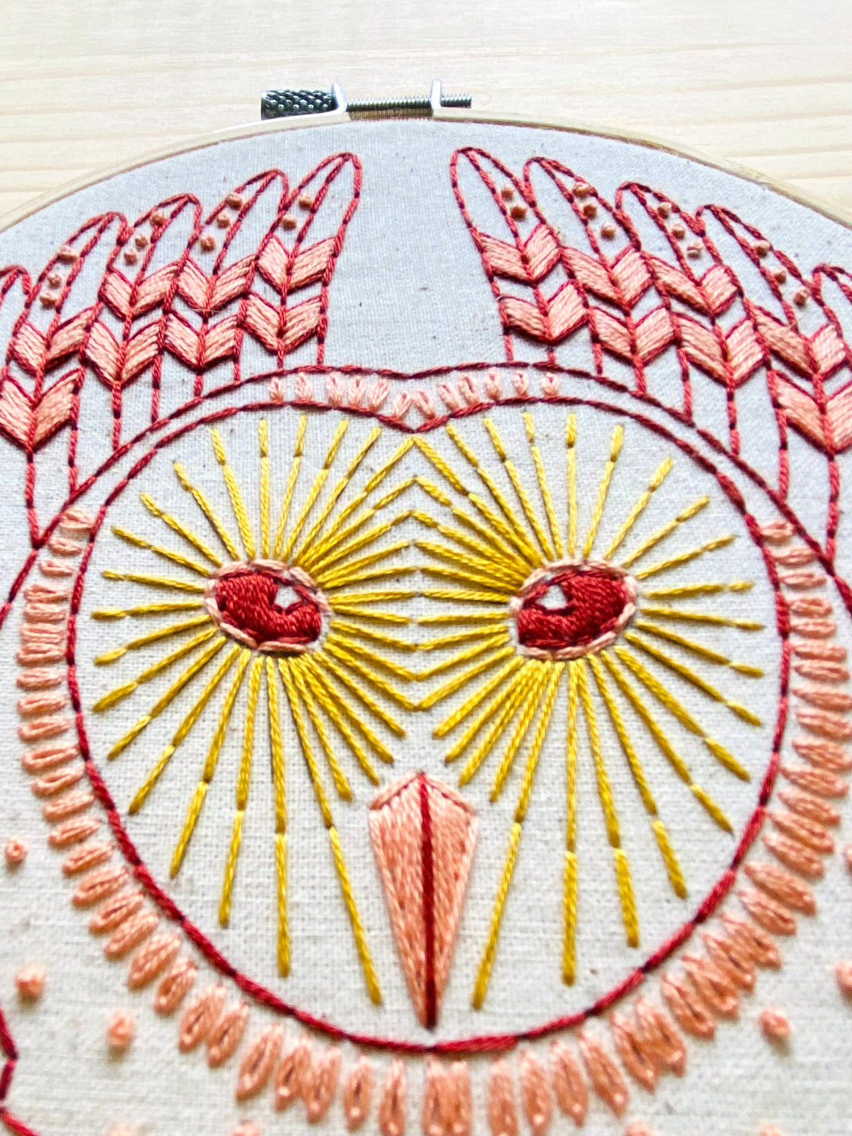 Barn Owl DIY Embroidery Kit
