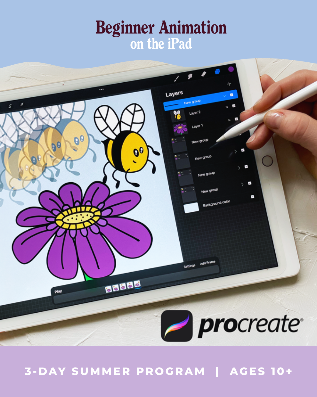 Beginner Animation on the iPad (Summer Program for Ages 10+)