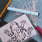 Hand-Printed Holidays: Stamped Gift Tags & Wrap