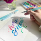 Watercolor Calligraphy