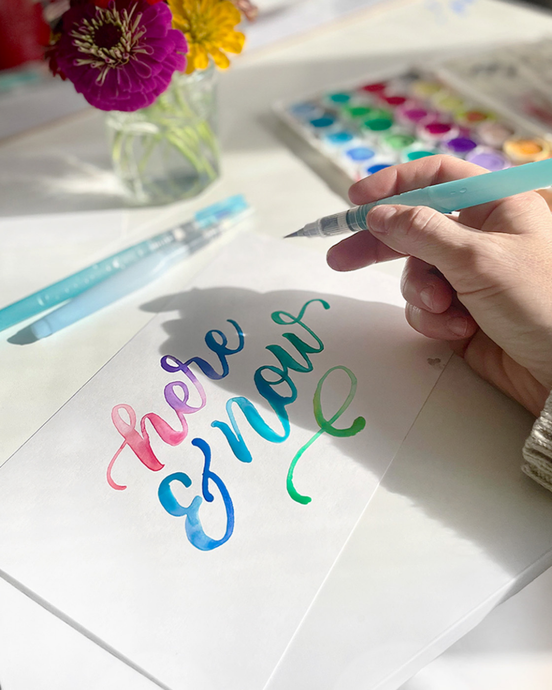 Watercolor Calligraphy