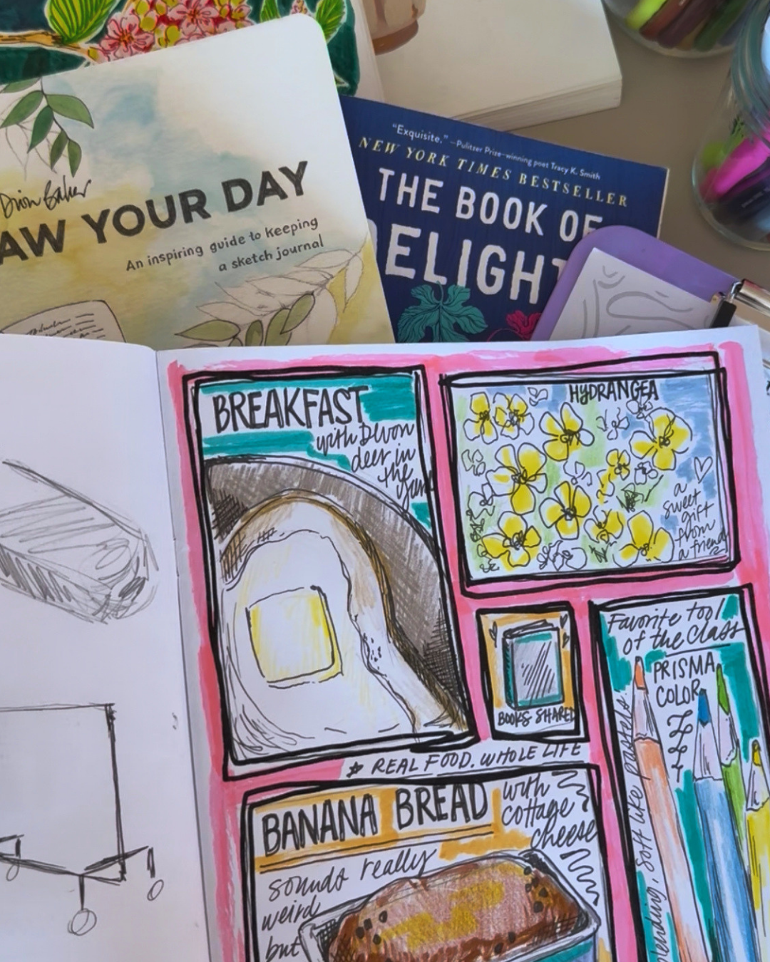 Draw Your Day: Gratitude Sketch Journaling