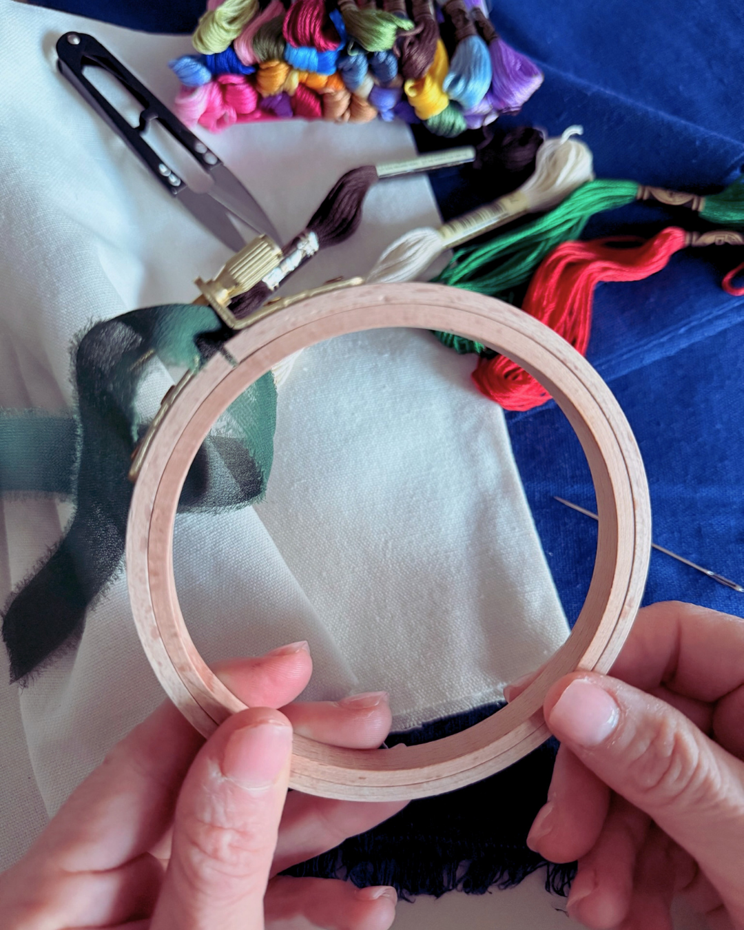 Embroidery for Beginners: Floral Pumpkin Ornament