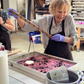 Holiday Paper Marbling & Lettering: Bloomery x Whistling Studios