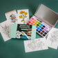 Wildflower Meadow Watercolor Painting DIY Art Kit