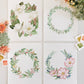 Floral Wreath Watercolor DIY Art Kit