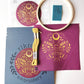 Mystic Moth Embroidery DIY Art Kit