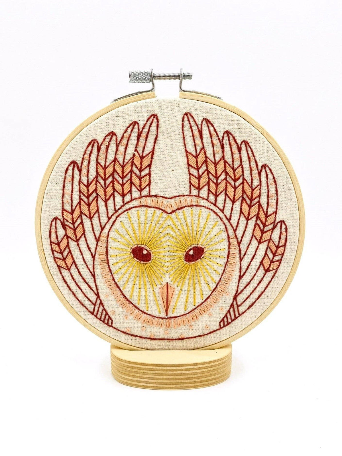 Barn Owl DIY Embroidery Kit