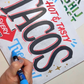Vintage Hand Lettered Sign Painting