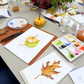 Watercolor Autumn Leaves