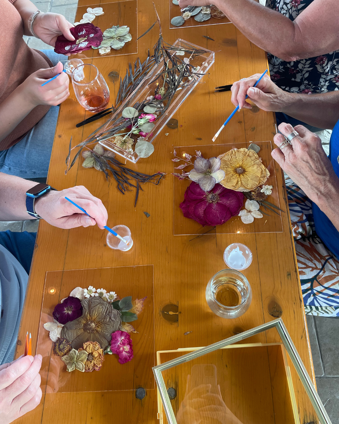 Pressed Flower Frames: Bloomery x Element Design