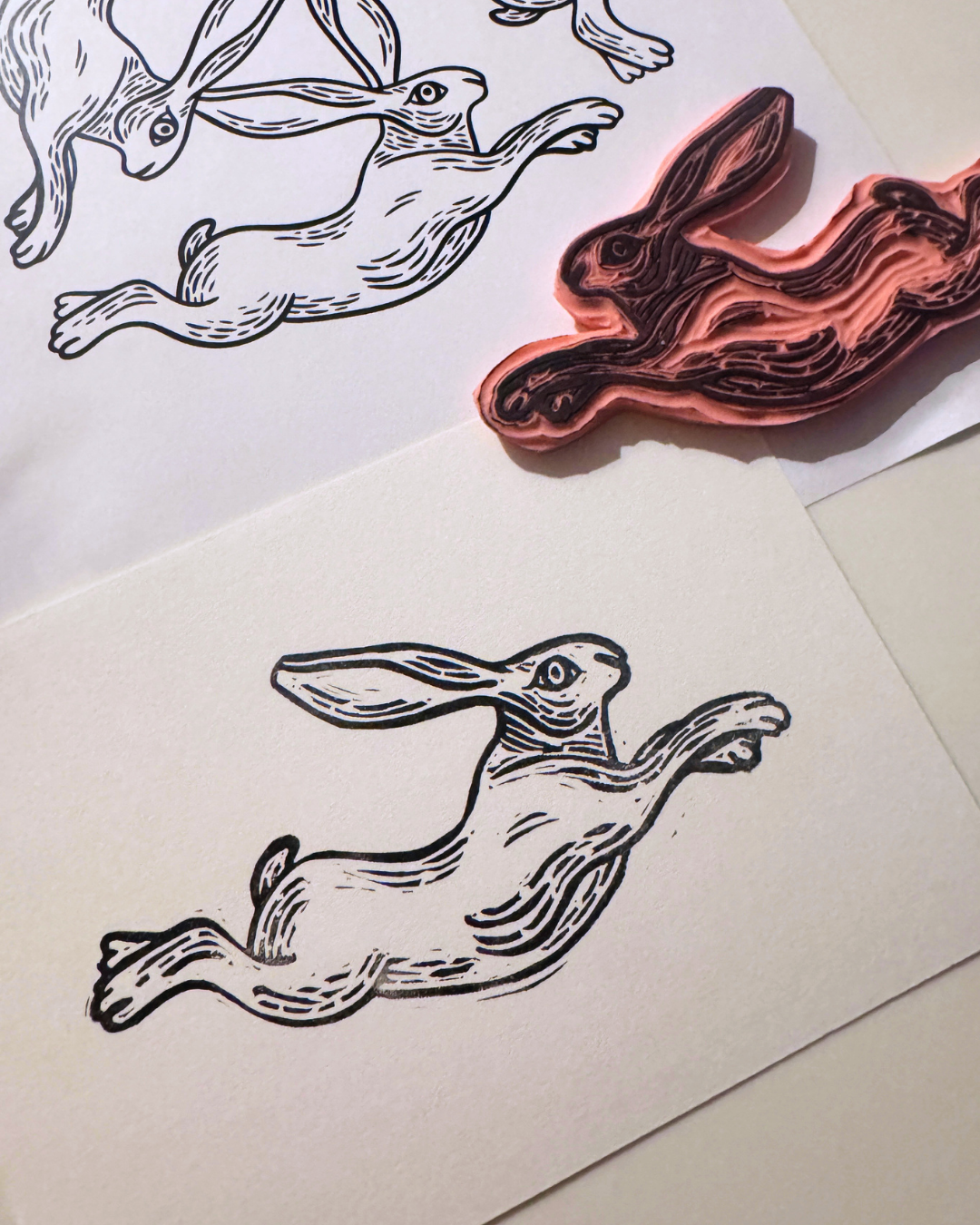 Linocut Stamp Carving for Beginners