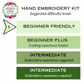 Spiral Sampler Beginner Embroidery Kit