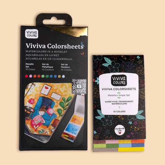 Viviva Transparent Metallics Colorsheets