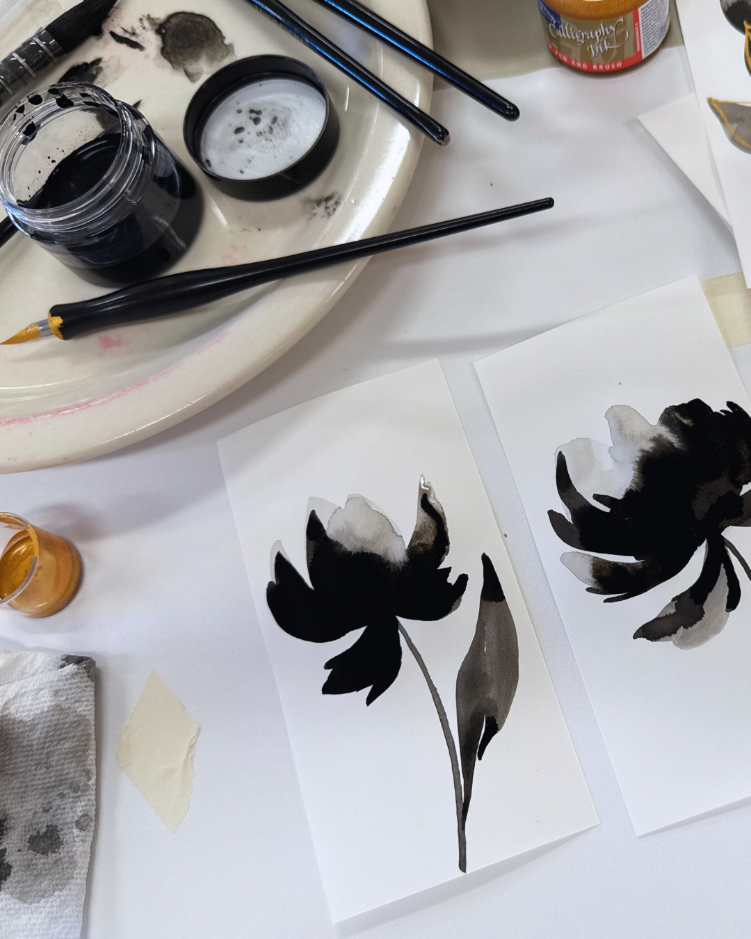Painting Exploration: Watercolor, Gouache, & Ink (Summer Program for Ages 10+)