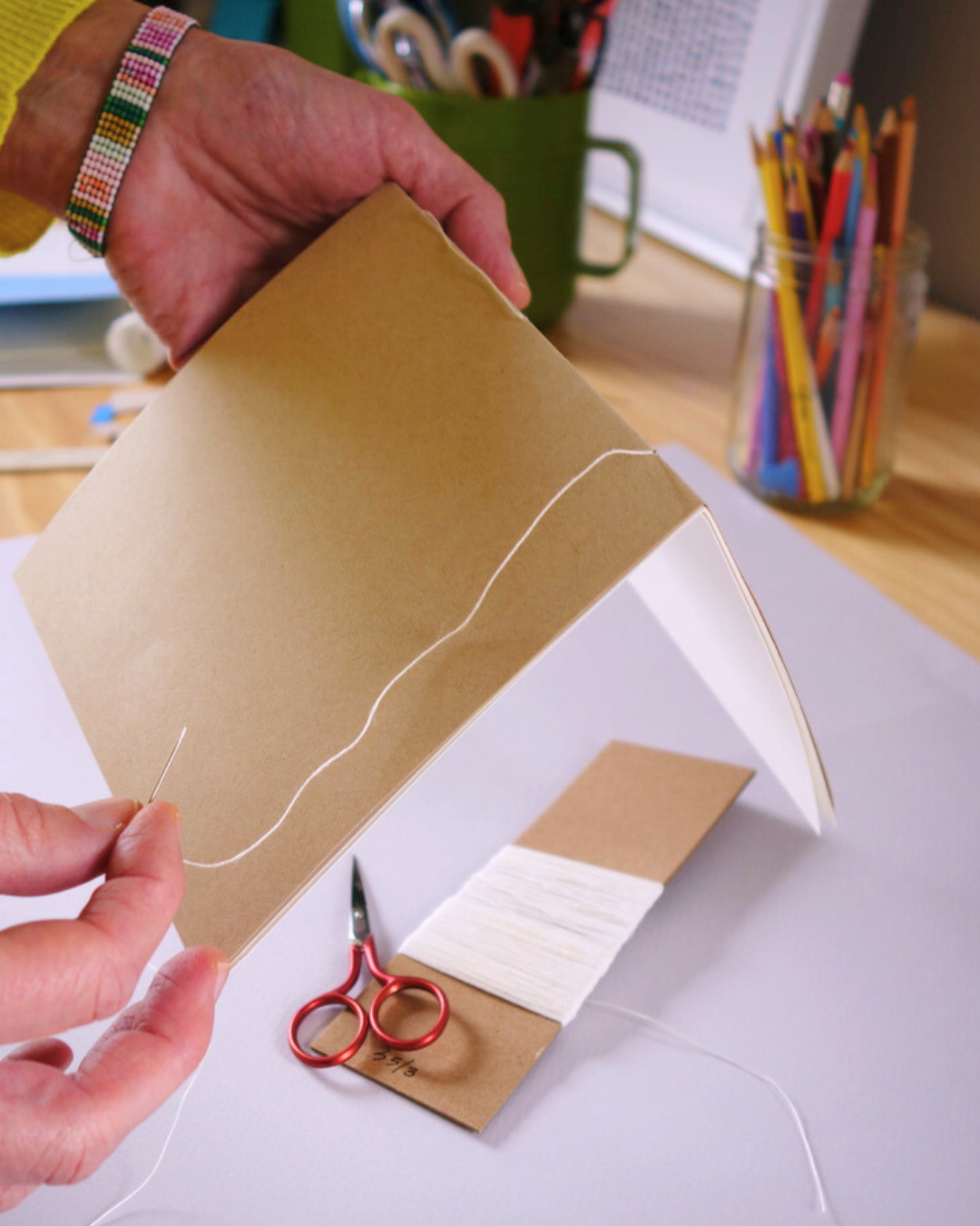 Garden Journal Bookbinding