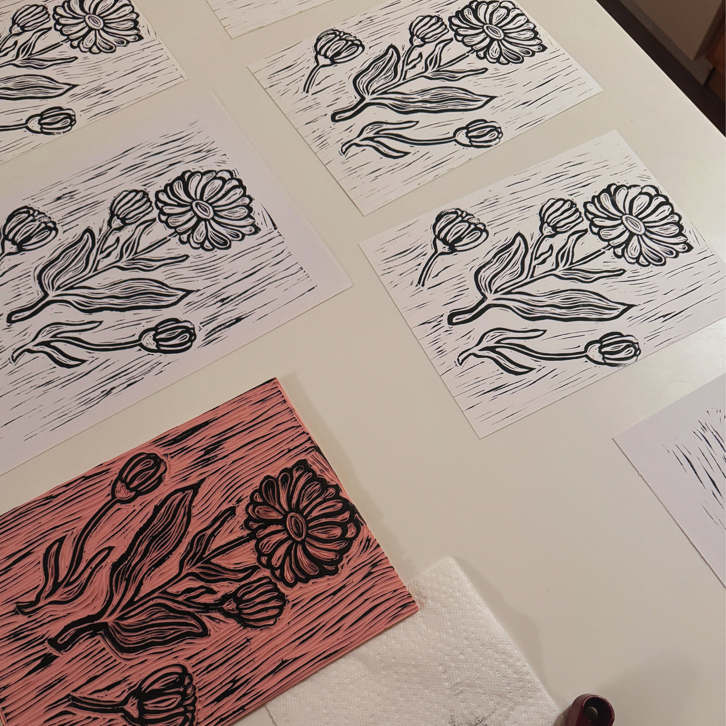 Hand-Printed Holidays: Stamped Gift Tags & Wrap