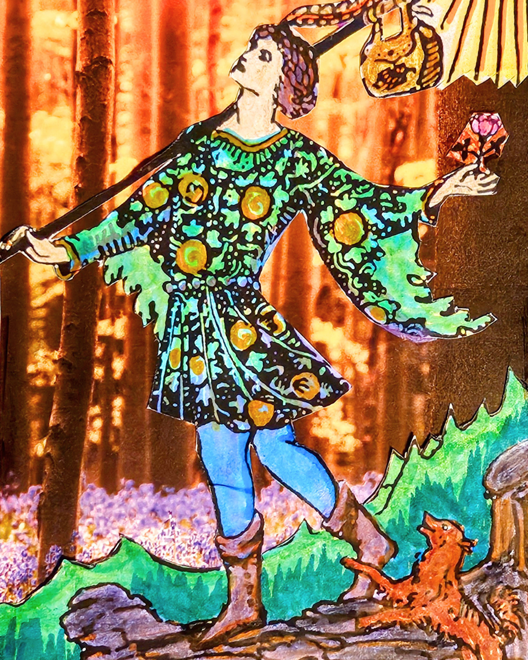 Tarot Inspired Collage Art