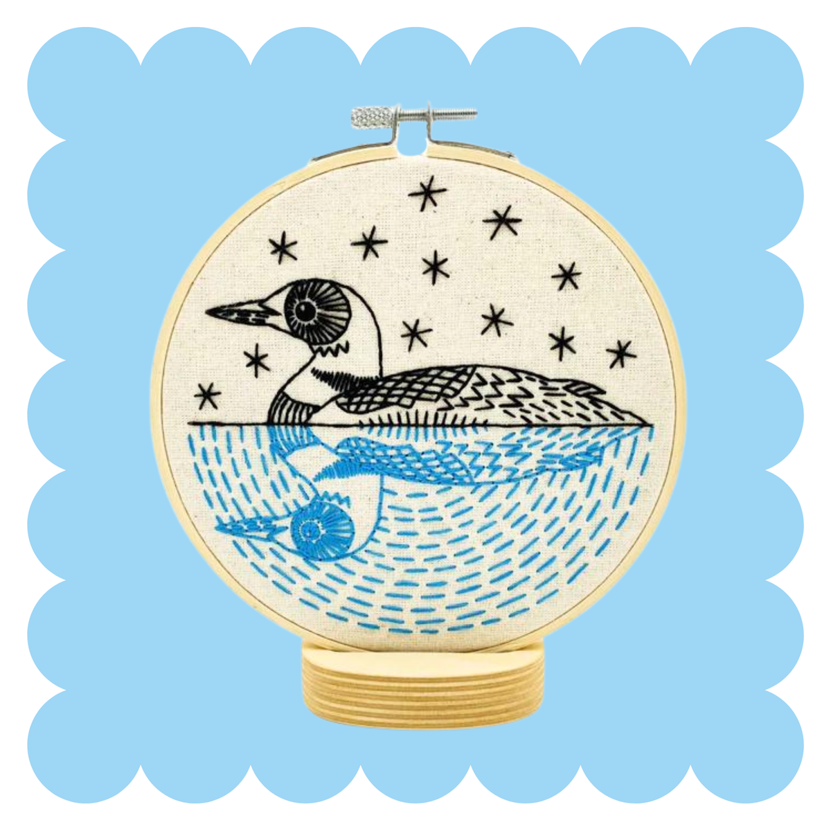 Loon DIY Embroidery Kit