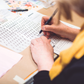 Holiday Paper Marbling & Lettering: Bloomery x Whistling Studios