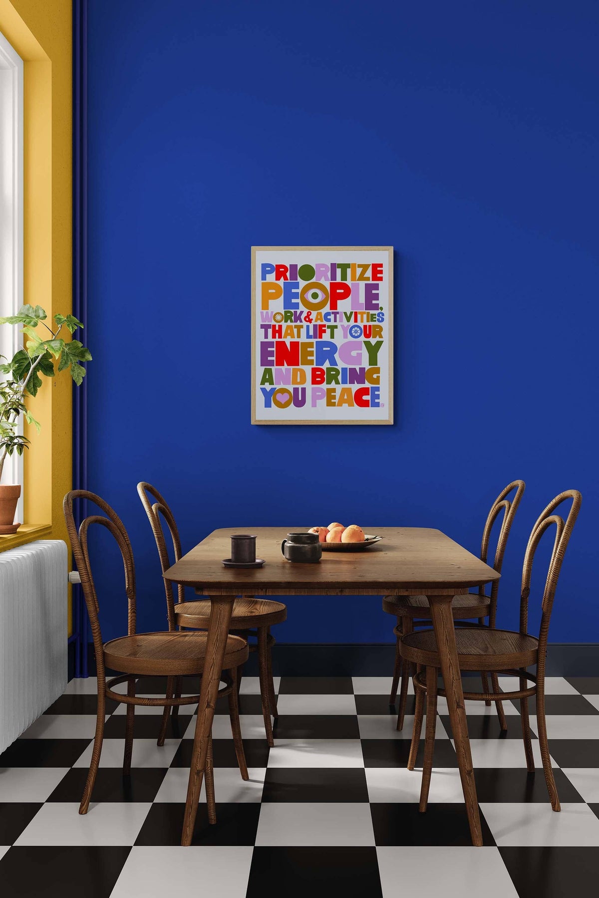 Prioritize Peace Art Print