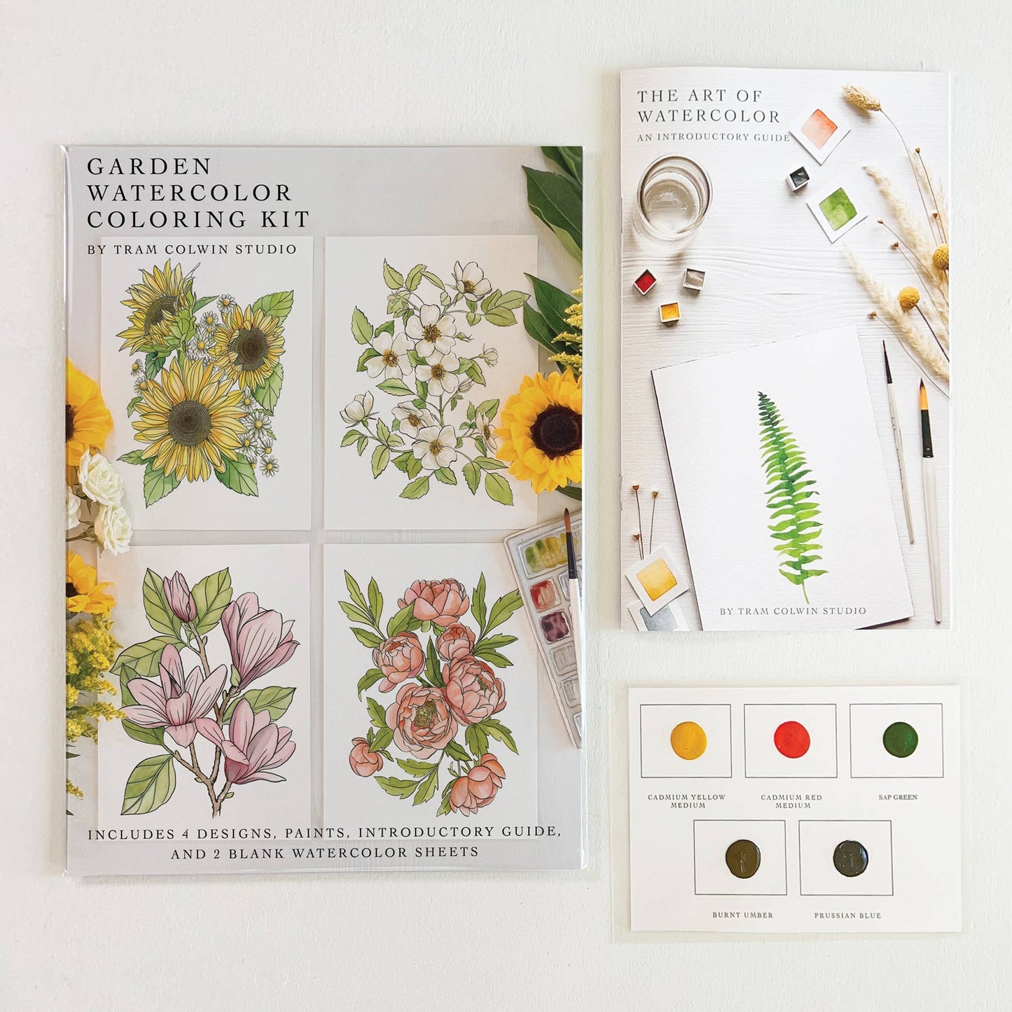 Garden Watercolor DIY Art Kit