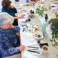 Graphic Painted Botanicals: Sumi Ink + Gold
