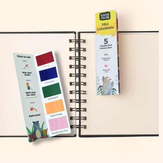 Viviva Mini Colorsheets: 5-Color Special Edition