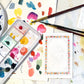 Mini Watercolor Painting Kit: Flowers