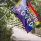 You Are Loved Flag | LGBTQ Rainbow Pride Flag