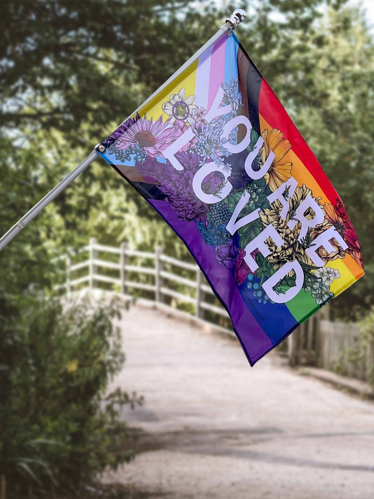 You Are Loved Flag | LGBTQ Rainbow Pride Flag
