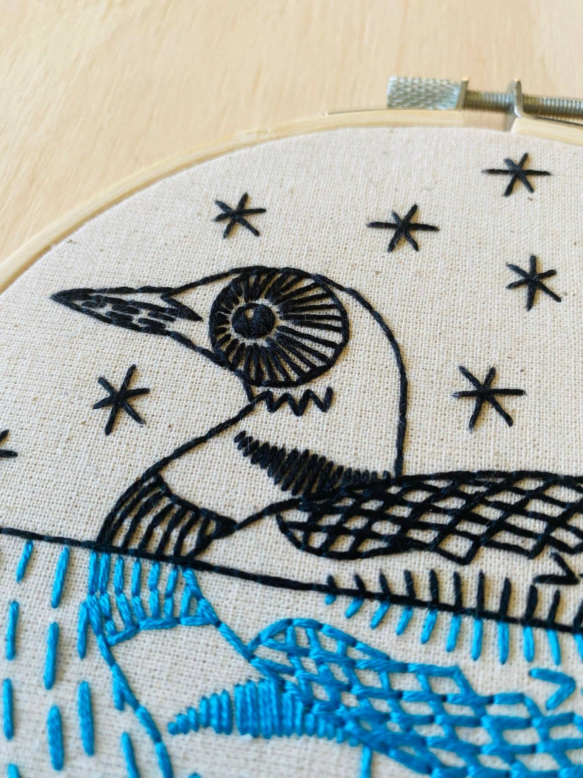 Loon DIY Embroidery Kit