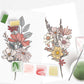 Wildflower Meadow Watercolor Painting DIY Art Kit