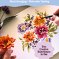Inspiration from the Garden: Floral Arranging + Watercolor Painting